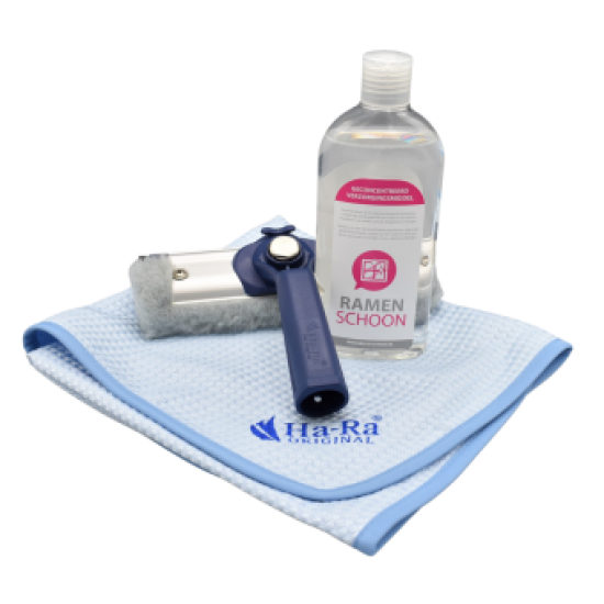 Raamwisserset 19 cm VARIO met kristaldoek