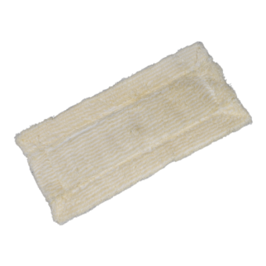 ERA wisserdoek wit kort 38 cm